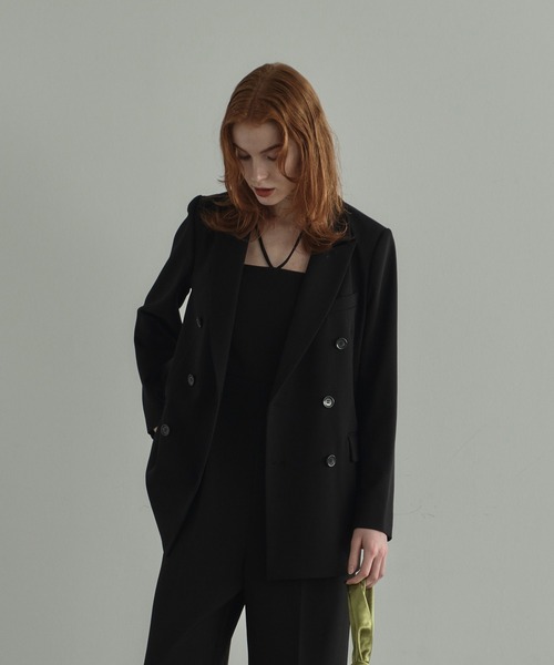 ジャケット・アウター ANDRESD peaked lapel jack セール】ピークドラペルジャケット / peaked lapel jacket