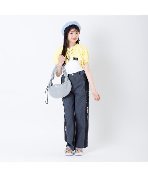 algy(アルジー)の「ポコポコカーデ&インナーセット(その他トップス・キッズ・サックスブルー/オフホワイト/イエロー・XX-SMALL/X-SMALL/MEDIUM/SMALL)」の9枚目の写真