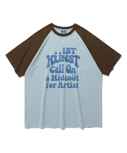 ISTKUNST（イストクンスト）の「A'GEM/9 × .kom 『ISTKUNST/イストクンスト』 HIDEOUT RAGLAN TEE/ハイドアウト ラグラン Tシャツ（Tシャツ/カットソー・メンズ・ライトグレー/ブラック/ライトブルー・M/L）」の20枚目の写真