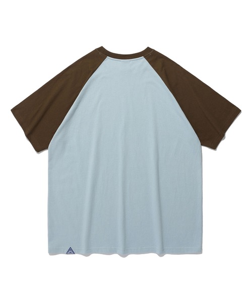 ISTKUNST（イストクンスト）の「A'GEM/9 × .kom 『ISTKUNST/イストクンスト』 HIDEOUT RAGLAN TEE/ハイドアウト ラグラン Tシャツ（Tシャツ/カットソー・メンズ・ライトグレー/ブラック/ライトブルー・M/L）」の21枚目の写真