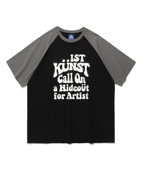 ISTKUNST（イストクンスト）の「A'GEM/9 × .kom 『ISTKUNST/イストクンスト』 HIDEOUT RAGLAN TEE/ハイドアウト ラグラン Tシャツ（Tシャツ/カットソー・メンズ・ライトグレー/ブラック/ライトブルー・M/L）」の15枚目の写真