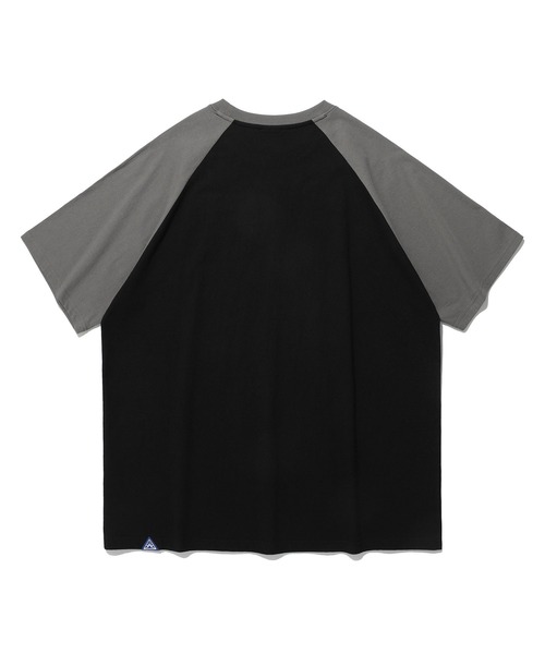 ISTKUNST（イストクンスト）の「A'GEM/9 × .kom 『ISTKUNST/イストクンスト』 HIDEOUT RAGLAN TEE/ハイドアウト ラグラン Tシャツ（Tシャツ/カットソー・メンズ・ライトグレー/ブラック/ライトブルー・M/L）」の16枚目の写真