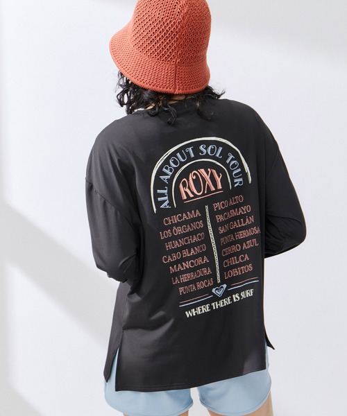 ロキシー(ROXY) 水着 ビキニ ALL ABOUT SOL 長袖ラッシュTシャツ