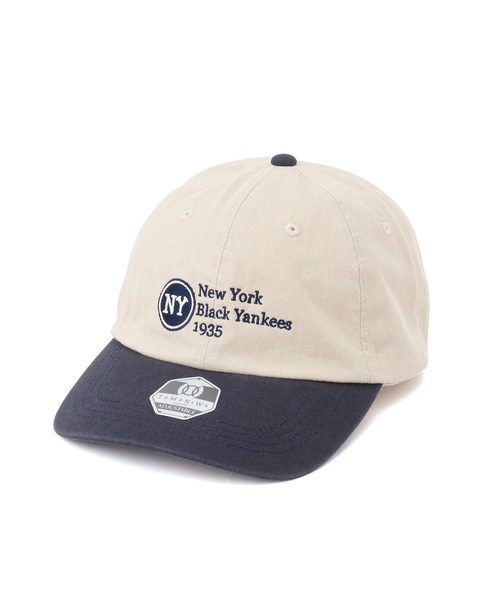 JUNRED(ジュンレッド)の「【 TAMANIWA×NEGRO LEAGUE / タマニワ×ニグロリーグ 】TWILL OLD CAP(キャップ・メンズ・ブラウン/グリーン/ブルー系その他/ネイビー・FREE)」の4枚目の写真