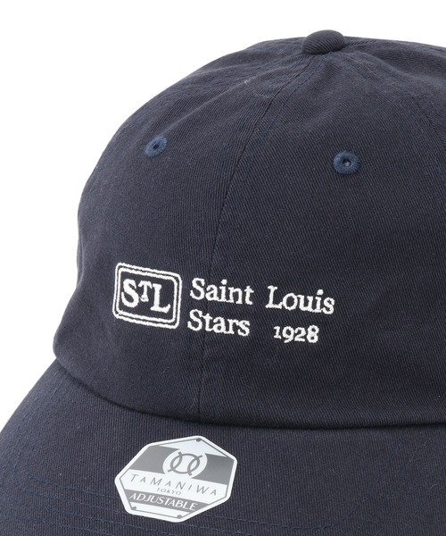 JUNRED(ジュンレッド)の「【 TAMANIWA×NEGRO LEAGUE / タマニワ×ニグロリーグ 】TWILL OLD CAP(キャップ・メンズ・ブラウン/グリーン/ブルー系その他/ネイビー・FREE)」の10枚目の写真