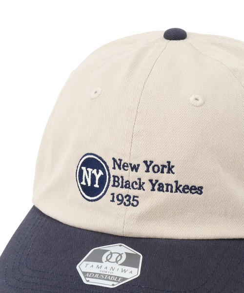 JUNRED(ジュンレッド)の「【 TAMANIWA×NEGRO LEAGUE / タマニワ×ニグロリーグ 】TWILL OLD CAP(キャップ・メンズ・ブラウン/グリーン/ブルー系その他/ネイビー・FREE)」の7枚目の写真