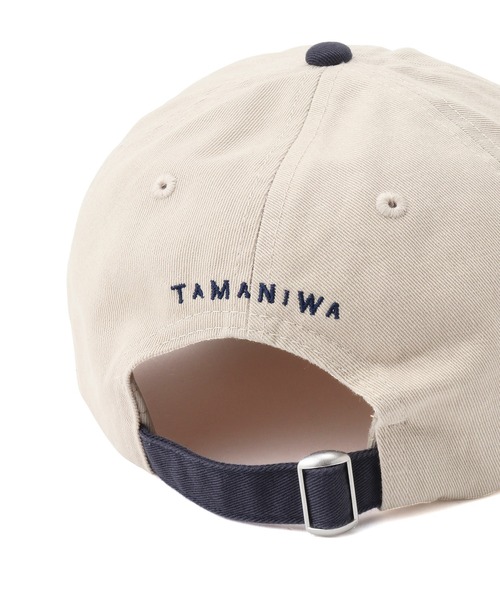 JUNRED(ジュンレッド)の「【 TAMANIWA×NEGRO LEAGUE / タマニワ×ニグロリーグ 】TWILL OLD CAP(キャップ・メンズ・ブラウン/グリーン/ブルー系その他/ネイビー・FREE)」の6枚目の写真