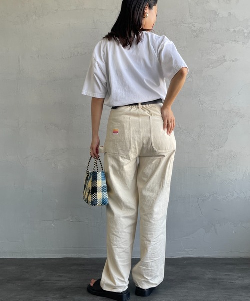 FUNG（ファング）の「[FUNG/ファング] HULA GIRLS カットオフプリントTシャツ（Tシャツ/カットソー・レディース・ホワイト/ピンク・M）」の9枚目の写真