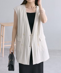 LOUNGEDRESS（ラウンジドレス）の「リネンジレジャケット（ベスト