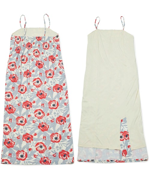 ROPE' PICNIC（ロペピクニック）の「1人で着られる浴衣キャミワンピース/リンクコーデ（浴衣・レディース・オフホワイト/レッド系その他2/ダークラベンダー/ホワイト系その他5/ピンク系その他・38）」の17枚目の写真