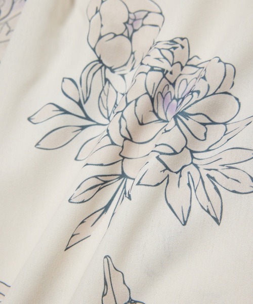 ROPE' PICNIC（ロペピクニック）の「1人で着られる浴衣キャミワンピース/リンクコーデ（浴衣・レディース・オフホワイト/レッド系その他2/ダークラベンダー/ホワイト系その他5/ピンク系その他・38）」の8枚目の写真