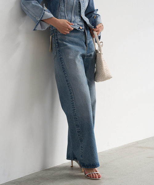 ＜INSCRIRE＞バギー デニムパンツ INSCRIRE＞ Denim Baggy Short Pants/バギー デニム ショートパンツ