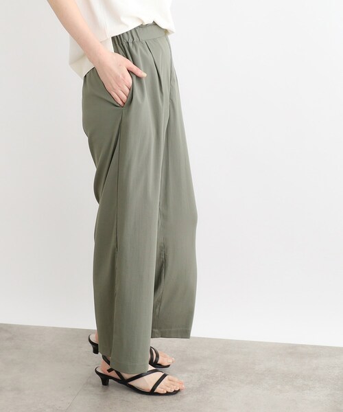 grove(グローブ)の「◆【ハレの日も雨の日も】撥水イージーワイドパンツ(その他パンツ・レディース・こしょう色系/ブラック/カーキ・02/03/01/04/05)」の8枚目の写真