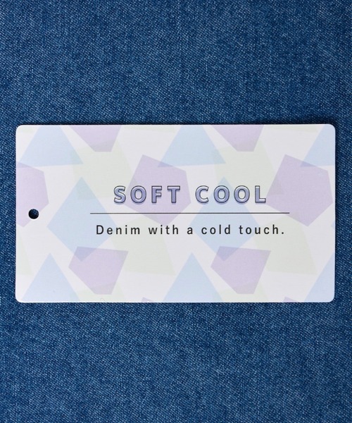 INED CLARO(イネドクラロ)の「【接触冷感】6.5ozデニムシャツ(シャツ/ブラウス・レディース・ブルー/サックスブルー・フリー)」の22枚目の写真