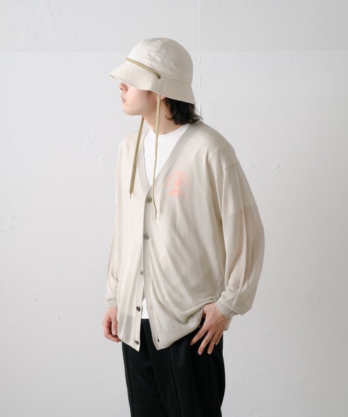 WHIMSIC（ウィムジック）の「【UNISEX】メトロハット（ハット・メンズ・ブラック/アイボリー・FREE）」の15枚目の写真