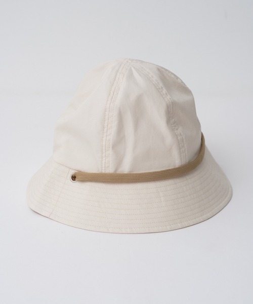 WHIMSIC（ウィムジック）の「【UNISEX】メトロハット（ハット・メンズ・ブラック/アイボリー・FREE）」の5枚目の写真