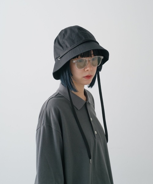WHIMSIC（ウィムジック）の「【UNISEX】メトロハット（ハット・メンズ・ブラック/アイボリー・FREE）」の21枚目の写真