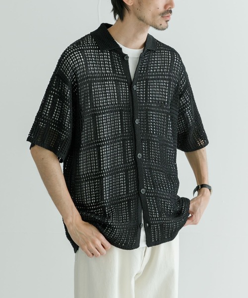 URBAN RESEARCH(アーバンリサーチ)の「OPENWORK KNIT カーディガン(ニット/セーター)」 - WEAR