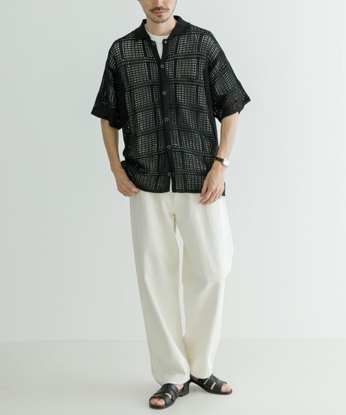 URBAN RESEARCH(アーバンリサーチ)の「OPENWORK KNIT カーディガン(ニット/セーター)」 - WEAR