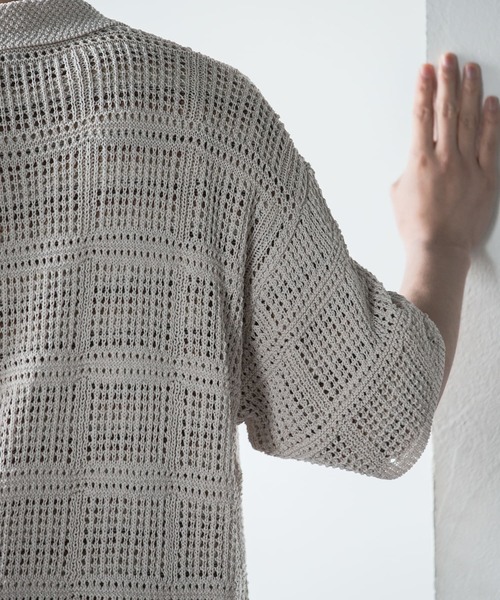 URBAN RESEARCH(アーバンリサーチ)の「OPENWORK KNIT カーディガン(ニット/セーター)」 - WEAR