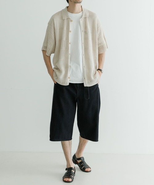 URBAN RESEARCH(アーバンリサーチ)の「OPENWORK KNIT カーディガン(ニット/セーター)」 - WEAR