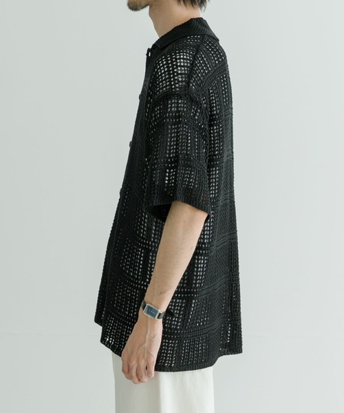 URBAN RESEARCH(アーバンリサーチ)の「OPENWORK KNIT カーディガン(ニット/セーター)」 - WEAR