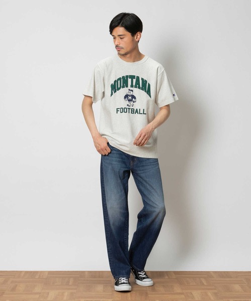 EDWIN(エドウィン)の「EDWIN(エドウィン)ライトオンスデニム ルーズストレート(デニムパンツ・メンズ・ダークインディゴブルー・L/XL/S/M)」の4枚目の写真