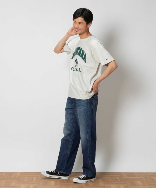 EDWIN(エドウィン)の「EDWIN(エドウィン)ライトオンスデニム ルーズストレート(デニムパンツ・メンズ・ダークインディゴブルー・L/XL/S/M)」の5枚目の写真