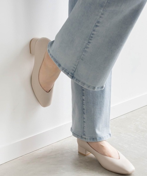 Vカットベーシックパンプス（パンプス）｜RANDA（ランダ）