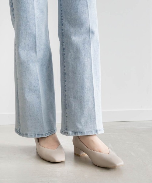 Vカットベーシックパンプス（パンプス）｜RANDA（ランダ）