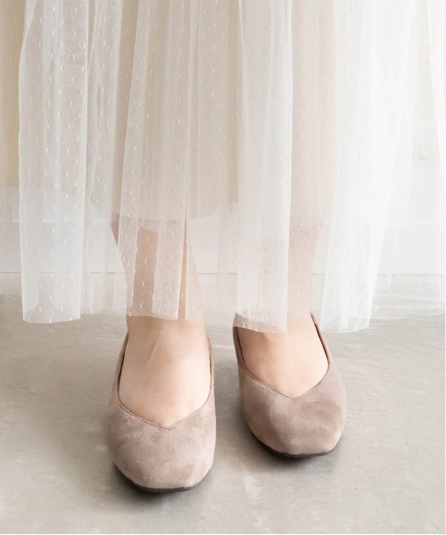 Vカットベーシックパンプス（パンプス）｜RANDA（ランダ）