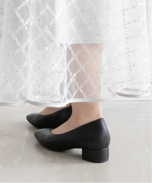 Vカットベーシックパンプス（パンプス）｜RANDA（ランダ）