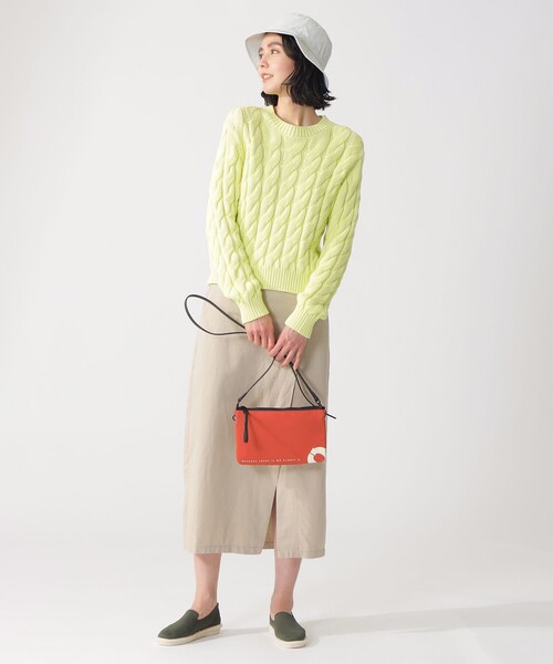 ECOALF(エコアルフ)の「TIL ケーブルニット / TIL KNITTED SWEATER(ニット/セーター・レディース・イエロー/ホワイト系その他・S/XS)」の5枚目の写真