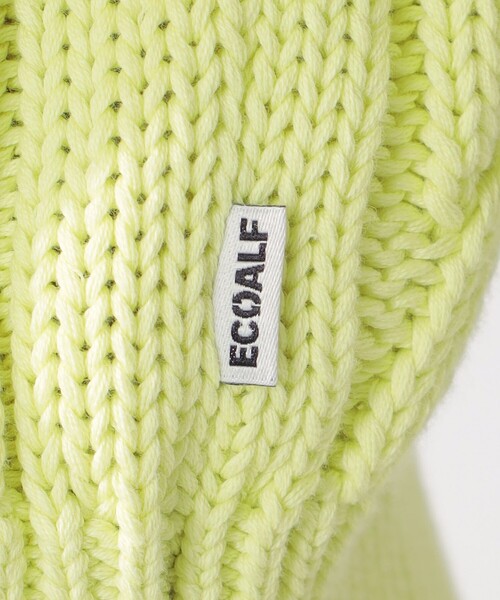 ECOALF(エコアルフ)の「TIL ケーブルニット / TIL KNITTED SWEATER(ニット/セーター・レディース・イエロー/ホワイト系その他・S/XS)」の10枚目の写真