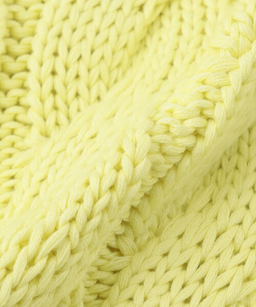 ECOALF(エコアルフ)の「TIL ケーブルニット / TIL KNITTED SWEATER(ニット/セーター・レディース・イエロー/ホワイト系その他・S/XS)」の11枚目の写真