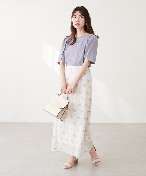 natural couture（ナチュラルクチュール）の「【mizumami】金ぶち釦 