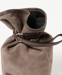 美品 BEAMS F別注 Daniel & Bob スエード巾着ポーチ BEAMS F（ビームスF）【別注】Daniel & Bob / スエード 巾着 ポーチ