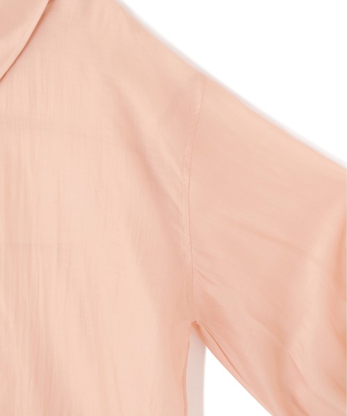 JILL by JILL STUART（ジルバイジルスチュアート）の「◇ボリュームスリーブシアーシャツ（シャツ/ブラウス・レディース・パープル系その他/ピンク/ホワイト・FREE）」の12枚目の写真