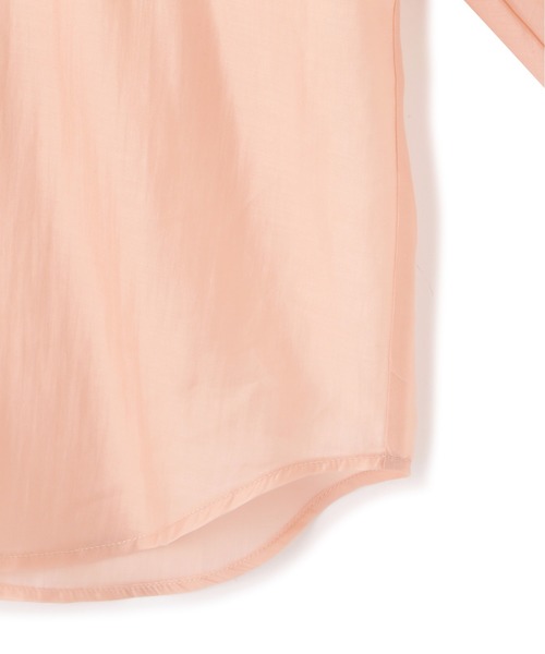 JILL by JILL STUART（ジルバイジルスチュアート）の「◇ボリュームスリーブシアーシャツ（シャツ/ブラウス・レディース・パープル系その他/ピンク/ホワイト・FREE）」の10枚目の写真