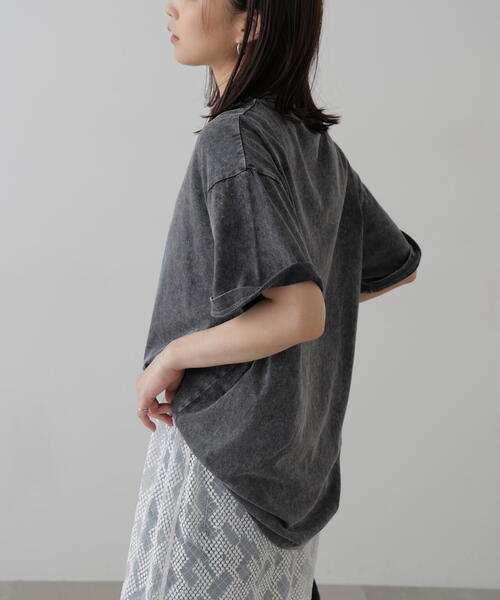 FREE'S MART（フリーズマート）の「PARISプリントTシャツ（Tシャツ/カットソー・レディース・ブラック・FREE）」の8枚目の写真