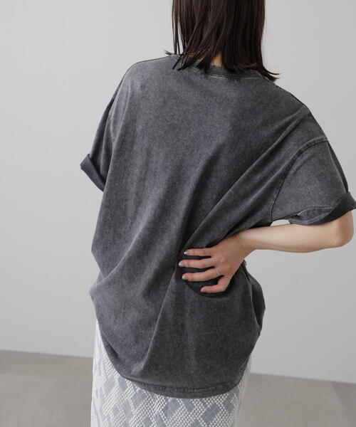 FREE'S MART（フリーズマート）の「PARISプリントTシャツ（Tシャツ/カットソー・レディース・ブラック・FREE）」の7枚目の写真