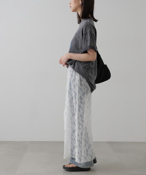 FREE'S MART（フリーズマート）の「PARISプリントTシャツ（Tシャツ/カットソー・レディース・ブラック・FREE）」の3枚目の写真