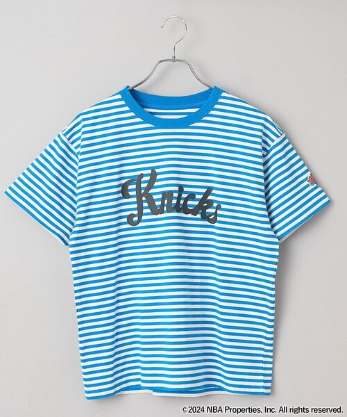NBA（エヌビーエー）の「NBA別注ロゴプリントTシャツ（Tシャツ/カットソー・レディース・コバルトブルー/その他1/その他3/ダークグレー/その他2/オフホワイト・M/L）」の6枚目の写真