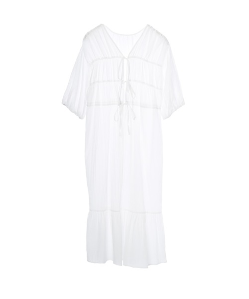 Edit Sheen（エディットシーン）の「シアーガウンワンピース（ワンピース・レディース・ブルー/ブラック/ピンク/ホワイト・M）」の21枚目の写真