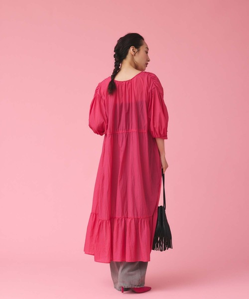 Edit Sheen（エディットシーン）の「シアーガウンワンピース（ワンピース・レディース・ブルー/ブラック/ピンク/ホワイト・M）」の13枚目の写真