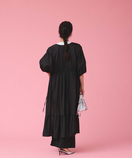 Edit Sheen（エディットシーン）の「シアーガウンワンピース（ワンピース・レディース・ブルー/ブラック/ピンク/ホワイト・M）」の16枚目の写真