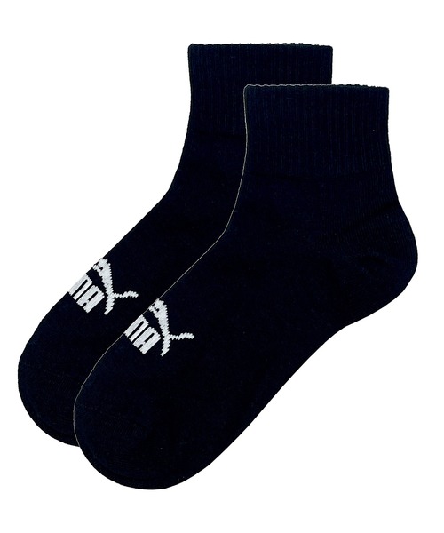 PUMA（プーマ）の「PUMA/プーマ 3足セット 靴下 ショート丈 アンクル丈 くるぶし ソックス ブランド ロゴ つま先かかと補強 子供用 くつした 19cm 20cm 21cm 22cm 23cm（ソックス/靴下・キッズ・ホワイト/ブラック・19-21cm/21-23cm）」の12枚目の写真