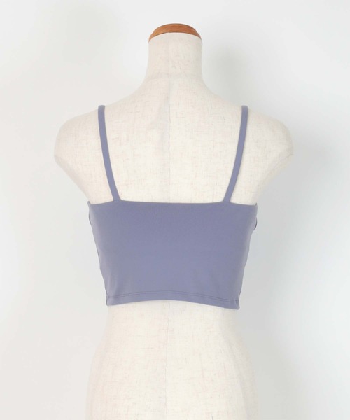 SEA DRESS（シードレス）の「シンプルデザインヨガトップス（キャミソール・レディース・ブルー/ピンク系その他/ブラック/ライトグリーン・M/L）」の22枚目の写真