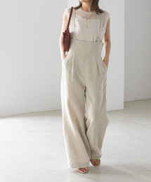 Noble | ハイウエストサロペットパンツ(その他パンツ)