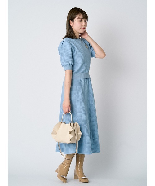 CELFORD（セルフォード）の「ストレッチビジューセミショート